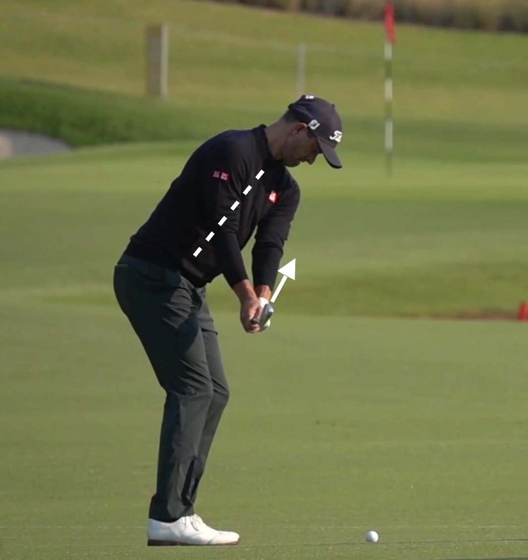 Neutral takeaway in the golf swing