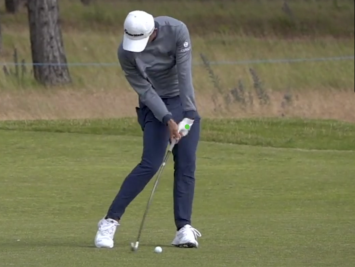 Collin Morikawa impact position