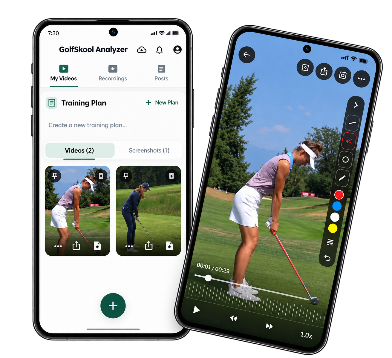 GolfSkool Analyzer App